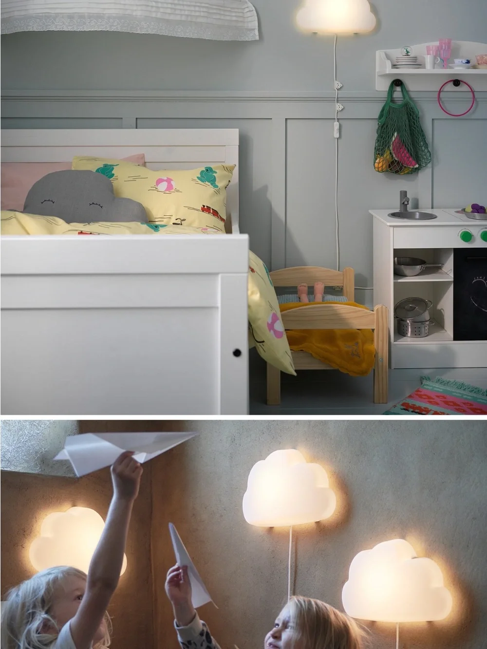 IKEA Cloud-Shaped lights lot of 2